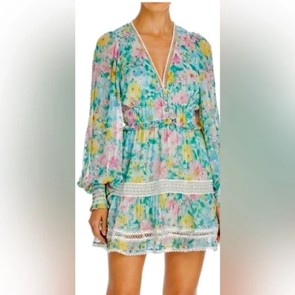 Hemant & nandita georgette dress - Picture 2 of 10